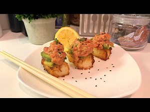 Spicy Ahi Air Fryer Crispy Rice