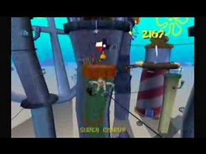 SpongeBob SquarePants: Battle For Bikini Bottom 100% - Part 3 - Downtown Bikini Bottom (1/2)