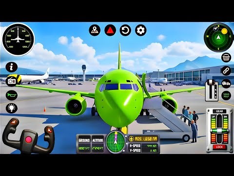 Flight Airplane City Pilot Simulator - Boeing Emergency Landing Goes Wrong 🚨✈️ (Android Gameplay)