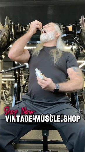 Transform your physique this month. Shop now and save 28% with code RVR at Vintage-Muscle.shop.