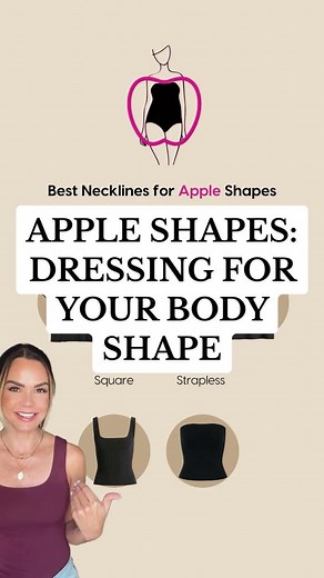 Flattering Clothes for Apple Shape Women