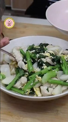 Dada Ayam Cah Kailan (Part 1) #resep #kuliner #dadaayam #kailan