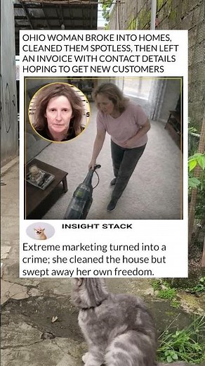 The "Cleaning Fairy" Who Got Arrested 🧹✨