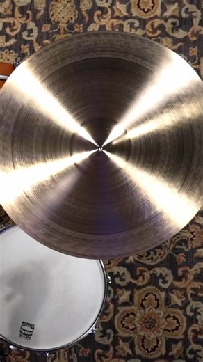 The 22" Zildjian Company Avedis Dark Ride Cymbal ($499.95) was modeled after the 1940's-50's Zildjian Trans Stamp cymbals, featuring a lathed top and bottom that produces a full and warm tone. Available NOW at memphisdrumshop.com #drums #drumshop #zildjian #cymbals | Memphis Drum Shop & myCymbal.com