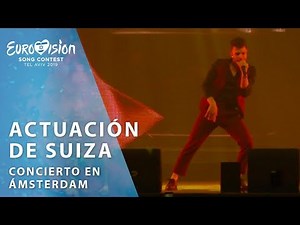 LUCA HÄNNI canta 'She got me' en Ámsterdam | Eurovisión 2019