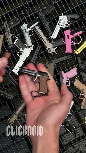 Beretta Detachable Keychain - Tactical Mini Guns | Real Models, Real Detail