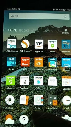 Kindle Fire 7 HD Bluetooth settings