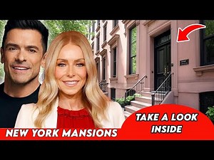 Kelly Ripa & Mark Consuelos | Inside Their $27 Million NYC Home & Hamptons Mansion | House Tour 2025