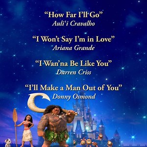 All of your favorite Disney talent singing your favorite Disney tunes - and YOU get to sing along! Don't miss out on the #DisneyFamilySingalong tonight at 8 on Channel 7! Check out the songs we'll be singing along to! | ABC7NY