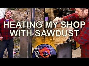 I Built a 6kW Sawdust Wood Stove | Heat from Waste