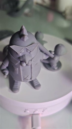 creality halot r6 primeiras impressões impressora muito boa #3d #impressora3d #resinart #print