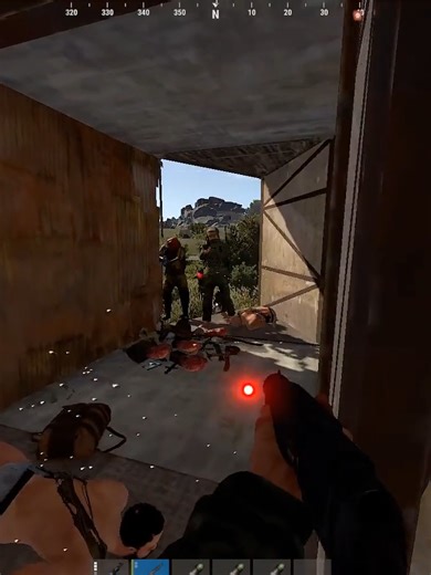 Solo Raiding Strategies in Rust Game