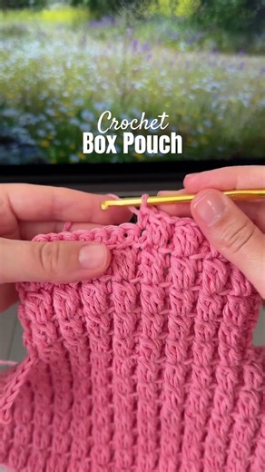 Box Pouch Pattern 🌸