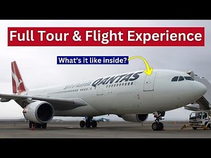 Qantas A330 FULL TOUR & Economy Trip Report!
