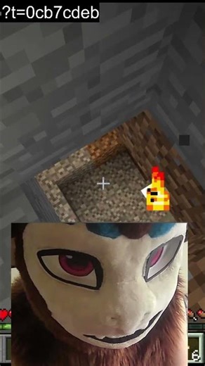 jumpscare by spider!! #minecraft #tekkit #furry