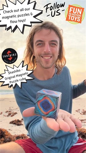 Shashibo - The Original Magnetic Puzzle Cube by Fun In Motion Toys. Follow all our social media for tips, tricks, and the latest news on new products & designs. 🥳 . #happyfriday #funinmotiontoys #steam #toptoy #foryou | Fun In Motion Toys