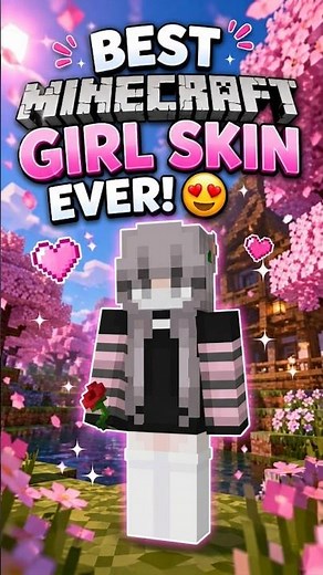 🌸 Best Minecraft Girl Skin Ever! 😍