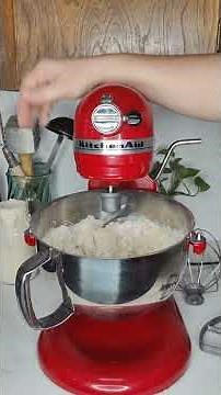 Kitchen Aid Review. Using dough hook to mix and kneed sourdough.