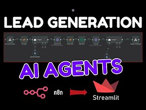 Lead Generation AI Agents | n8n + Firecrawl + Serper Dev + Streamlit | n8n AI Agents