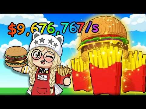 Mc Burger Shop Tycoon Game!