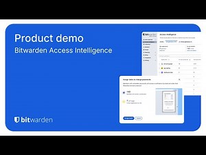 Demo: How to reduce credential risks with Bitwarden Access Intelligence