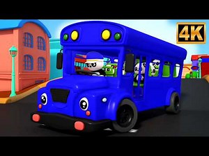 Wheels on the Bus | Fun Nursery Rhymes for Kids | Baby & Toddler Songs