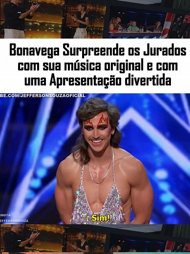Canal Jefferson Souza (@canaljeffersonsouza) - Bona Vega: Surprise Performance on AGT
