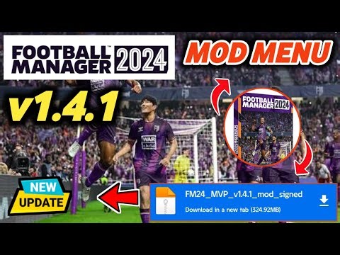 Football Manager 2024 Mod Apk | FM24 Mod Apk New Update - Free Rewards & No Ads