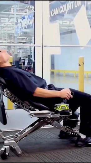 The Human Hoist chair - if you are are up & down working all day this could save your body and give you years of productivity. @toolsbydesign Powered by the tool batteries of your choosing. Easy and convenient swap out when needed. The Human Hoist chair has been around since 2016 from what I've seen. There is a new model that is fully powered for mobility with a larger electric motor for rear wheel propulsion. Follow 👉 @theengineeradda for more🌹🙏🌹 DM for credit or removal request (no copyrig