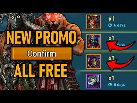 New Summer Promo Codes for Free Legendaries and Epic Champions June 2026 [ Raid Shadow Legends ]