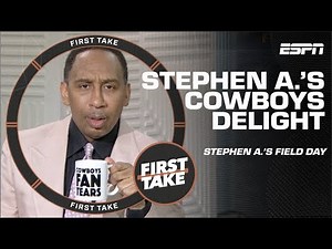 TEARS OF COWBOYS FANS! Stephen A. states the FACTS about the Cowboys 😂 | First Take