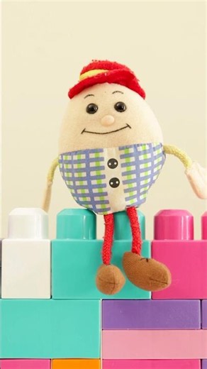 Humpty Dumpty sat on a Wall 🤩 #nurseryrhymes #kidssongs #kidsvideo #singalong #children #kids #fun