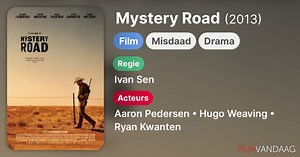 Mystery Road (2013)
