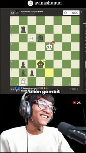 Destroying Alien Gambit #chess