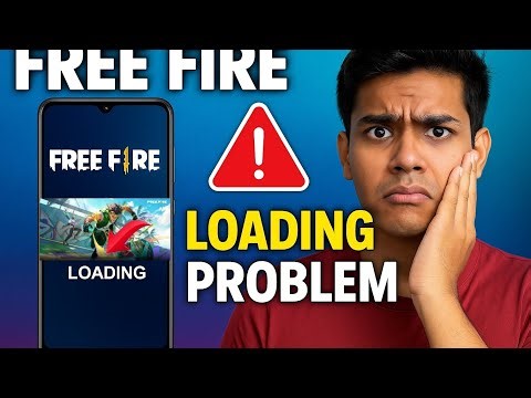 Free Fire Loading Problem Fix ⚠️ | FF Slow Loading Stuck Not Opening Issue 2025!"