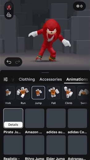 How To Make Knuckles The Echidna In Roblox!! #roblox #sonicthehedgehog