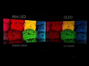 4K OLED vs Mini LED Monitor in HDR (32M2V vs 32GS95UE)