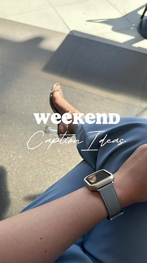 Weekend Caption Ideas for Instagram and Facebook Posts