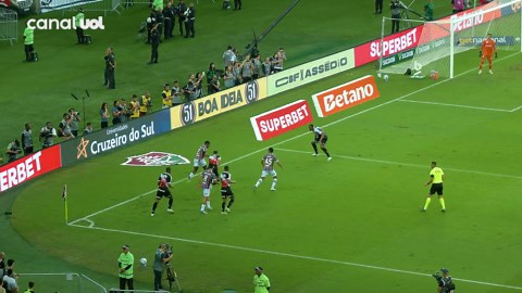 Gol (contra) Pablo Vegetti, Fluminense 1 X 1 Vasco - Brasileirão 2025
