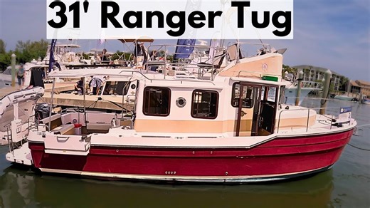 Diesel or Outboard? Full Tour of This 31' Ranger Tug Pocket Yacht