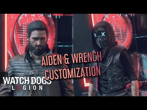 Wrench & Aiden Pearce Customization | Watch Dogs: Legion (PS5)