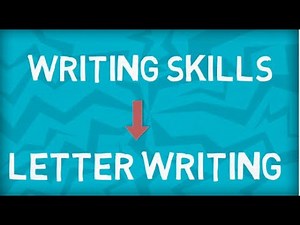 How to Write a Formal Letter Video Lecture | English Grammar Advanced - Class 10