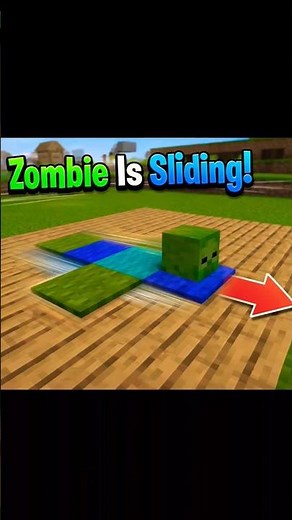 This Minecraft Zoomed Sliding Build Hack Is INSANE 😱 #minecraft