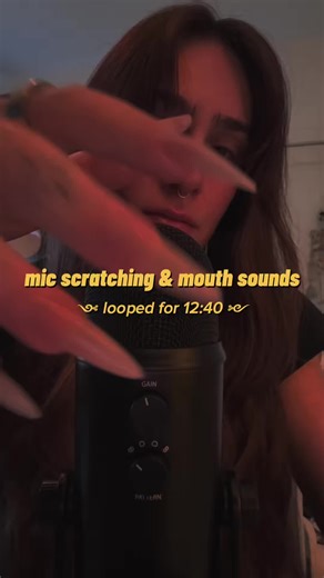 Relaxing Mic Scratching & Mouth Sounds for ASMR Fans