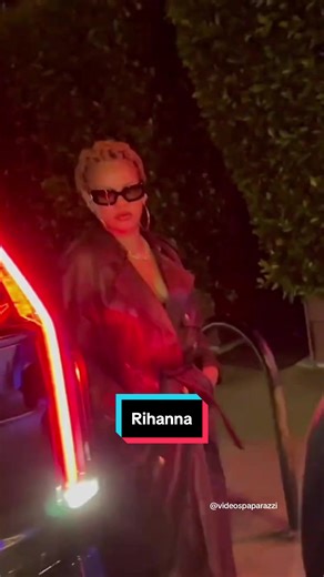 Rihanna Debuts Chic Short Hair at Dinner in Los Angeles