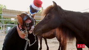 On this episode of #MyStrangeAddiction, meet Nicole, who takes "pony play" to a whole new level. Far from being a casual hobbyist, Nicole immerses herself completely in her alternate persona as she fully embraces the characteristics and behaviors of a horse! 🐴 | TLC