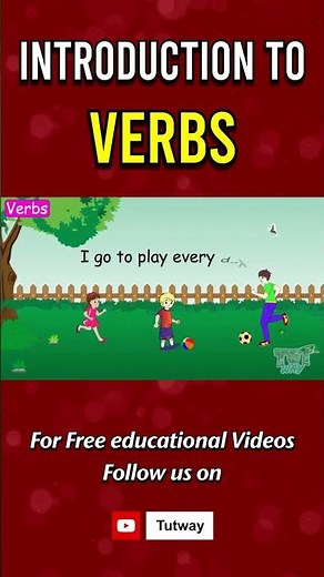 Verbs | Introduction to Verbs | Verbs for Kids | English Grammar #verbs