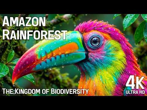 DEEP AMAZON 4K UHD | A Visual Journey Through the Heart of the Jungle + Absolute Relaxation