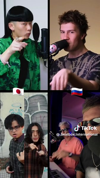 International Beatbox Battle: Team 🇯🇵 vs Team 🇷🇺 - Choose Your Favorite!