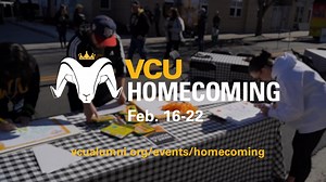 The countdown is on! ⌛⚡ VCU Homecoming returns Feb. 16-22. 🔥 Take a trip down memory lane with your old classmates and celebrate with the whole Ramily. 🐏 ‎‎ Check out the events lineup: https://bit.ly/4jwc3SO #VCUHomecoming2025 #VCUHomecoming #VCU | VCU Alumni